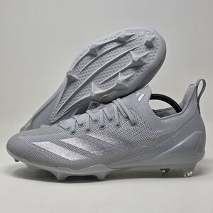 Adidas Adizero Electric+ Grey Silver IE3286 Football Cleats Mens Size 11 New